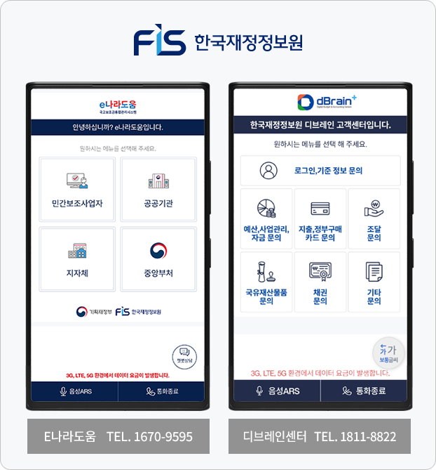 한국재정정보원 보이는ARS